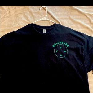Custom ball4ever Tshirt one sided logo
